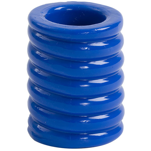 TitanMen Tools Cock Cage: Stretch-To-Fit | Blue