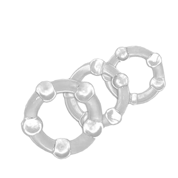 Titus Basics Beaded Cock Ring 3 Pack