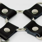 Titus Leather Bondage Hog Tie Restraint