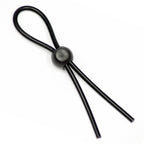 Titus Silicone Series: Lasso Cock Ring - Black