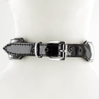 UberKinky padded Leather Slave Collar