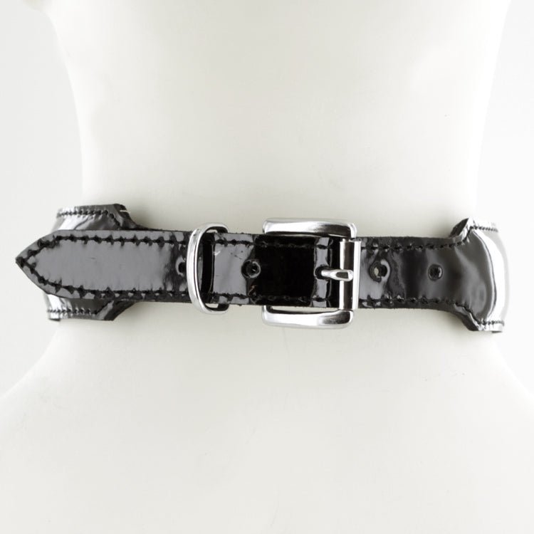 UberKinky padded Leather Slave Collar