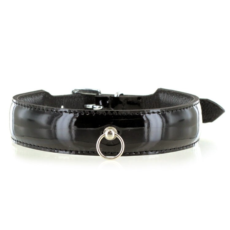 UberKinky padded Leather Slave Collar