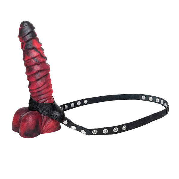 Lustful Lavish Chastity Vac-U-Lock Strap-On Harness - Black Classic