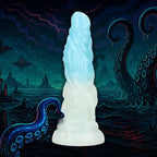 Vein Master - Silicone Dildo - Blue/White