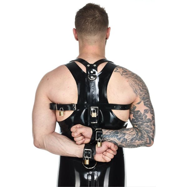 Vilain Garçon Heavy Rubber Shoulder - to - Wrist Restraint