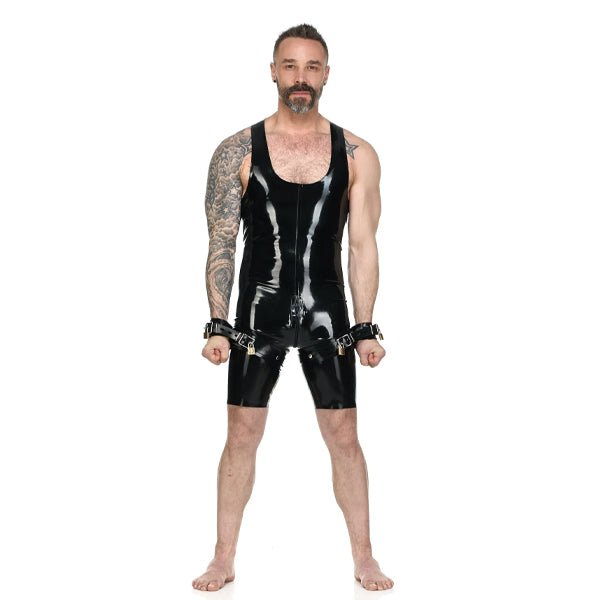 Vilain Garçon Heavy Rubber Thigh - to - Wrist Restraints (2pcs)