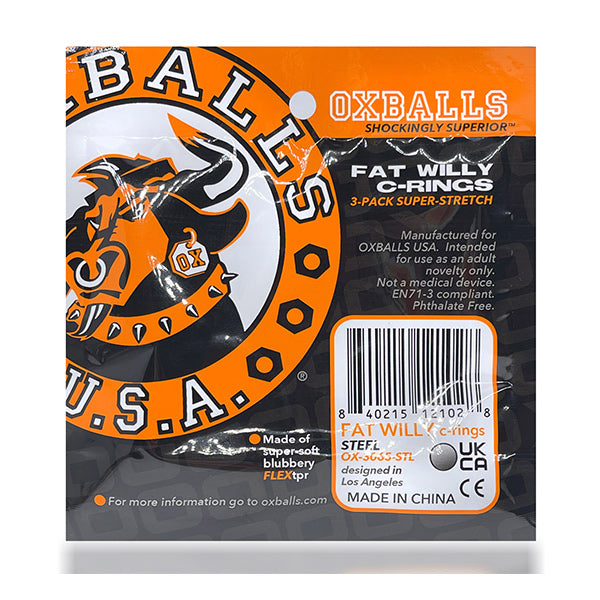 Oxballs FAT WILLY 3 Pack - Space Blue