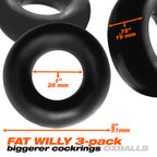 Oxballs FAT WILLY 3 Pack - Space Blue