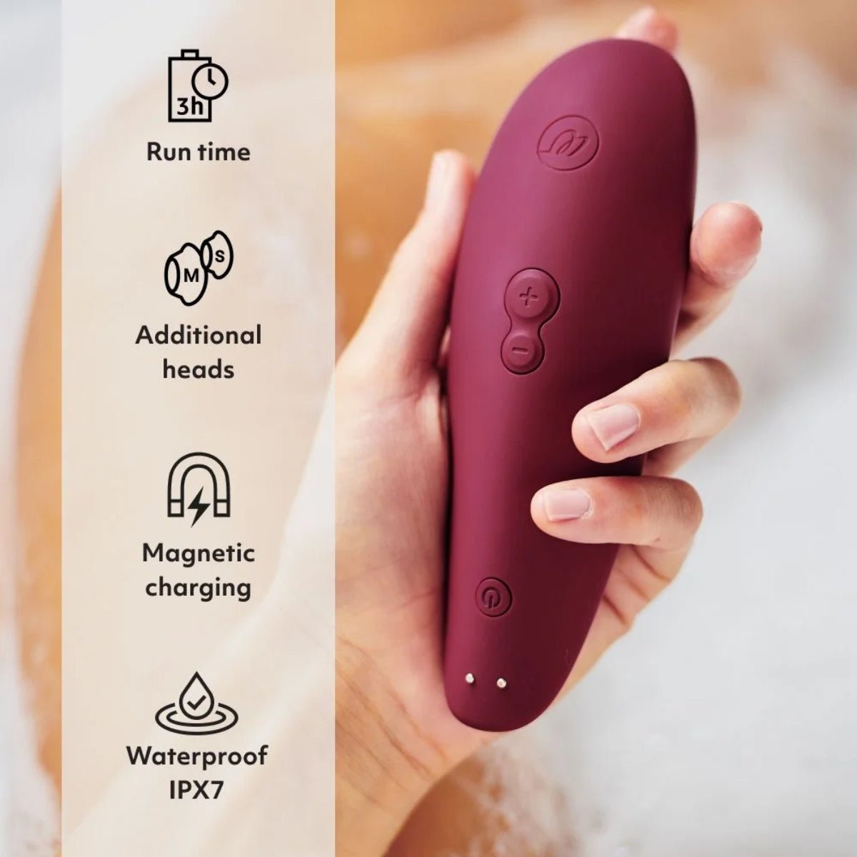 Womanizer Classic 2 Clitoral Stimulator Bordeaux
