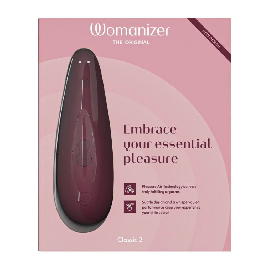 Womanizer Classic 2 Clitoral Stimulator Bordeaux