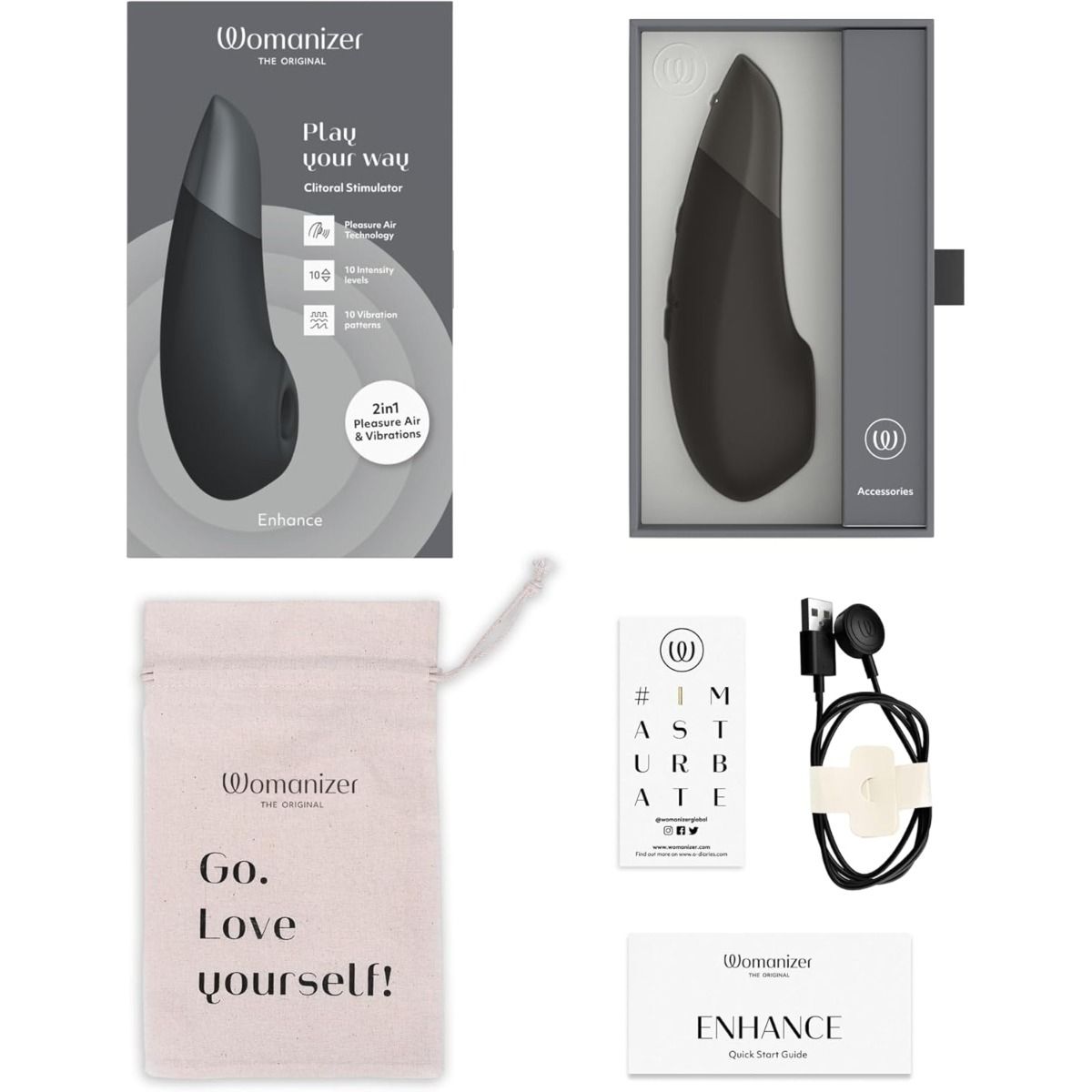 Womanizer Enhance Black