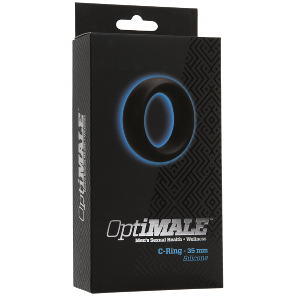 OptiMALE™ Silicone Cock Ring | Size Options (35mm, 40mm and 45mm)