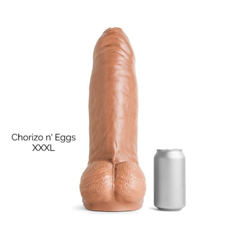 Mr Hankey's CHORIZO N' EGGS Dildo: XXXL