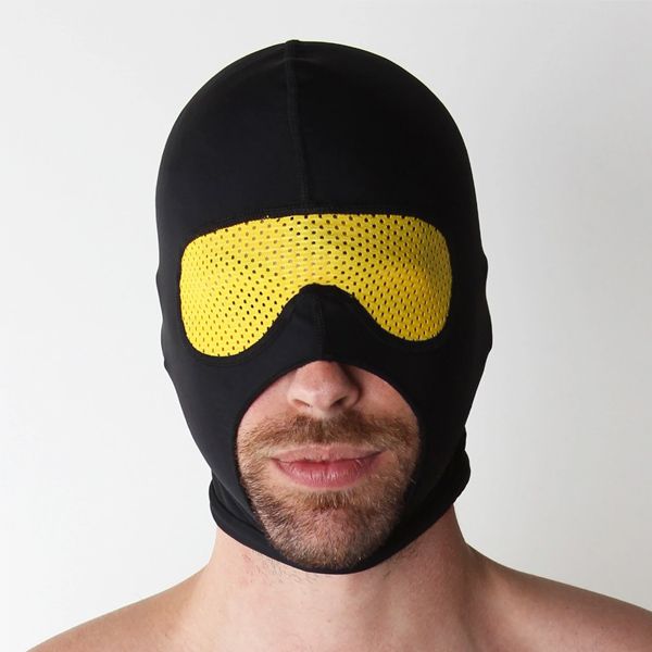 Cell Block 13 GAMBIT Mesh Hood | Black/Yellow