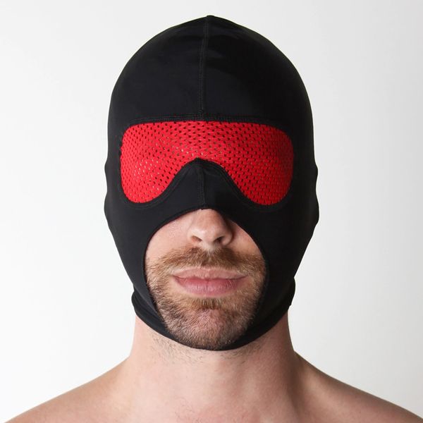 Cell Block 13 GAMBIT Mesh Hood | Black/Red