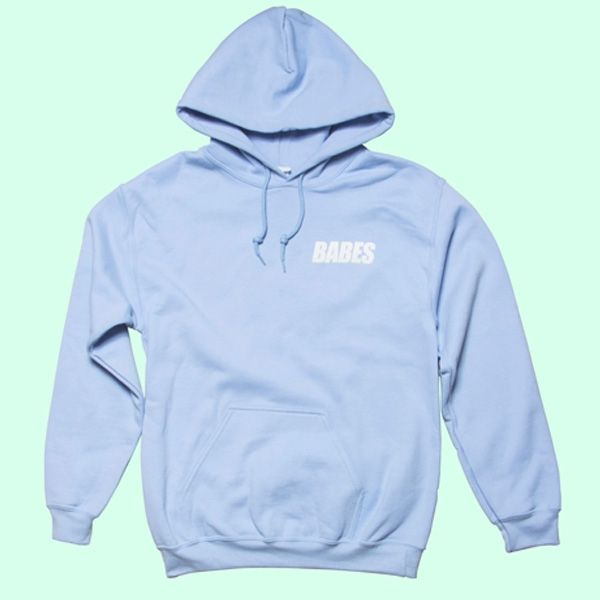 Babes hoodie cheap