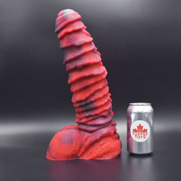 Topped Toys MORDAX Dildo | Forge Red: 115