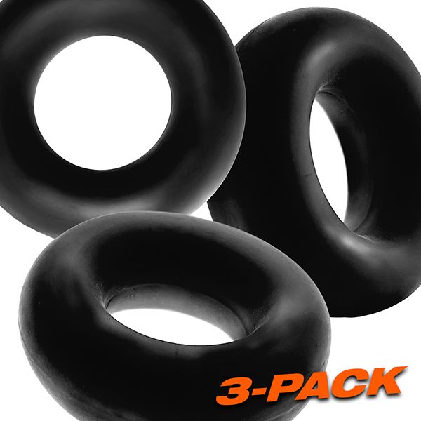 Oxballs FAT WILLY 3 Pack - Black