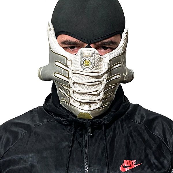 Sneaker Mask NIKE SHOX NZ Mask -White/Silver