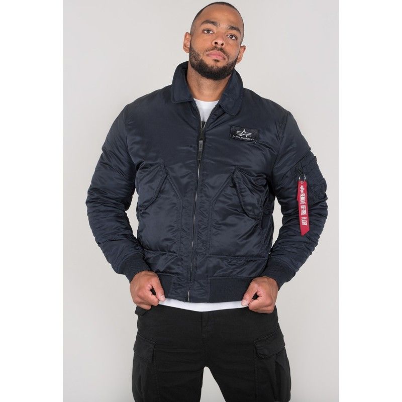 Alpha Industries CWU SF 59 Flight Jacket Mens Designer Fashion