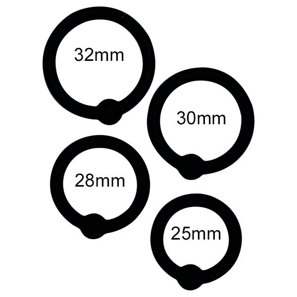 Titus Silicone Series Head Glans Ring | 4 pack