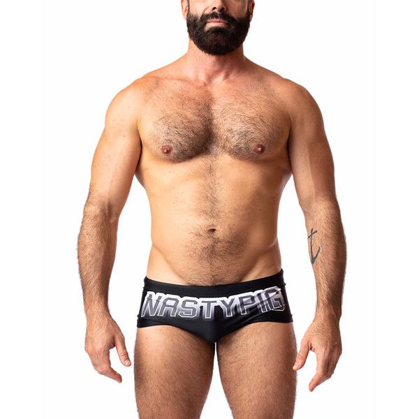 Nasty Pig METALHEAD Sunga Swim Brief | Black