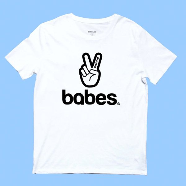 BABES 90s Tee | White