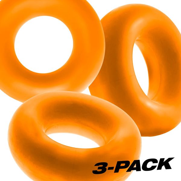 Oxballs FAT WILLY 3 Pack - Orange