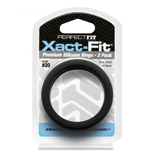 Perfect Fit #20 Xact-Fit Cockring 2-Pack