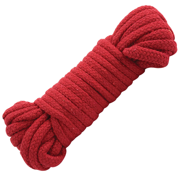 Japanese Style Bondage Rope 10 Meters - Red