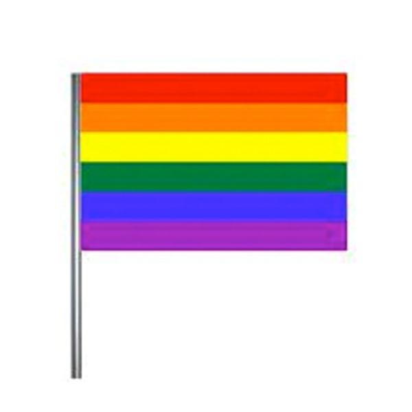 Gay Pride Cloth Flag 30x45cm
