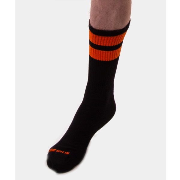 Barcode Berlin GYM Socks - Black/Orange
