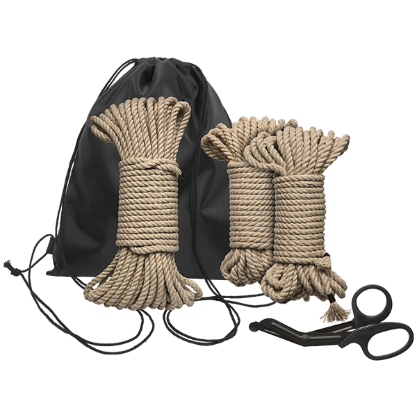 KINK - Bind & Tie Initiation Kit - 5 Piece Hemp Rope Kit