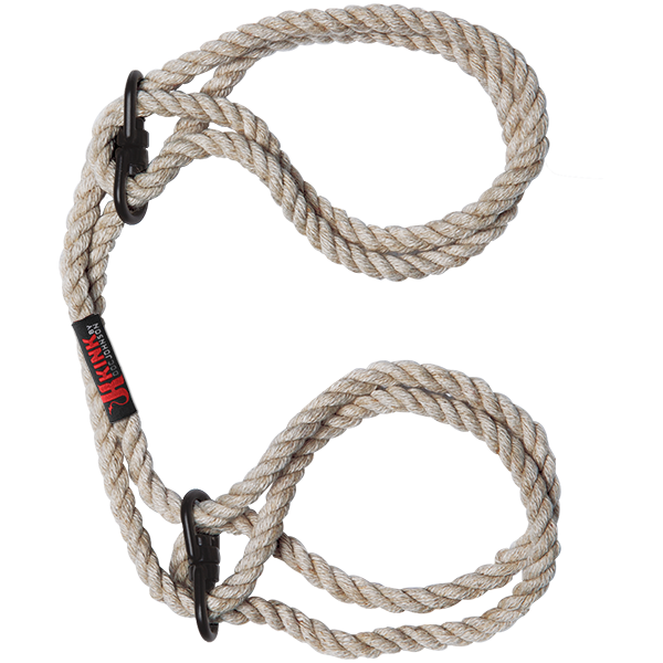 KINK - Hogtied - Bind & Tie - 6mm Hemp Wrist or Ankle Cuffs