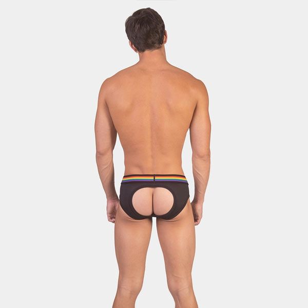 Barcode Berlin PRIDE Backless Brief | Black