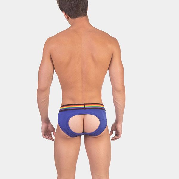 Barcode Berlin PRIDE Backless Brief | Royal