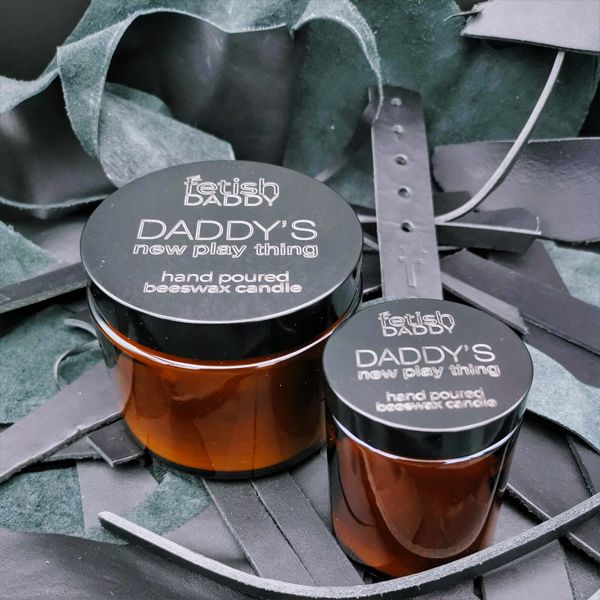 Daddy's New Plaything | Beeswax Candle Medium 6oz Jar
