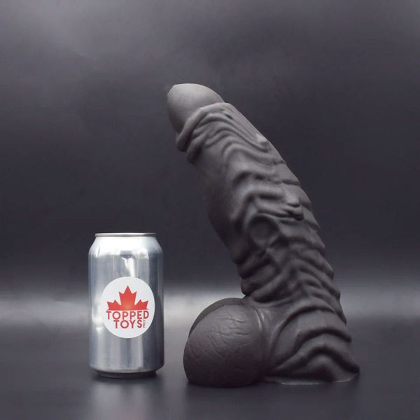 Topped Toys EREBUS NON VAC-U-LOCK Dildo | Obsidian: 105