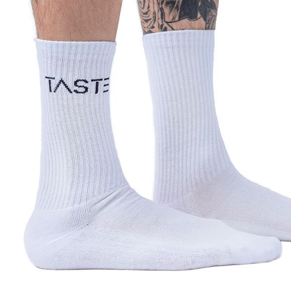 TASTE Socks | White