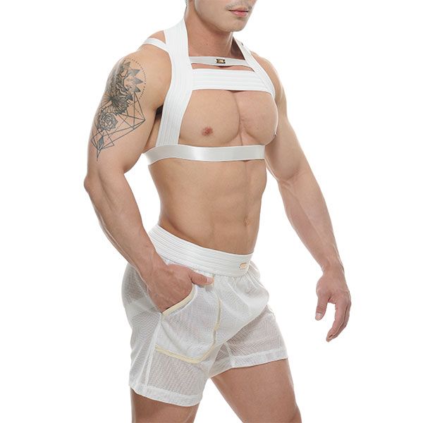 STUD ARK Harness | White