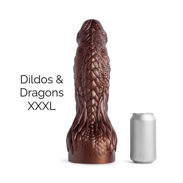 Mr Hankey's DILDOS & DRAGONS Dildo: 4XL | 12 Inches