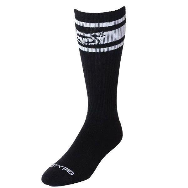 Nasty Pig HOOK'D UP Sport Socks | Black/White