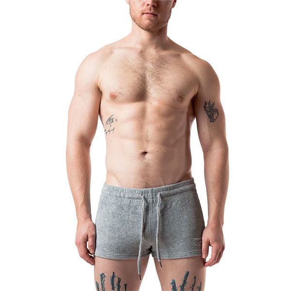Nasty Pig CHILL OUT Trunk Short | Light Heather Grey