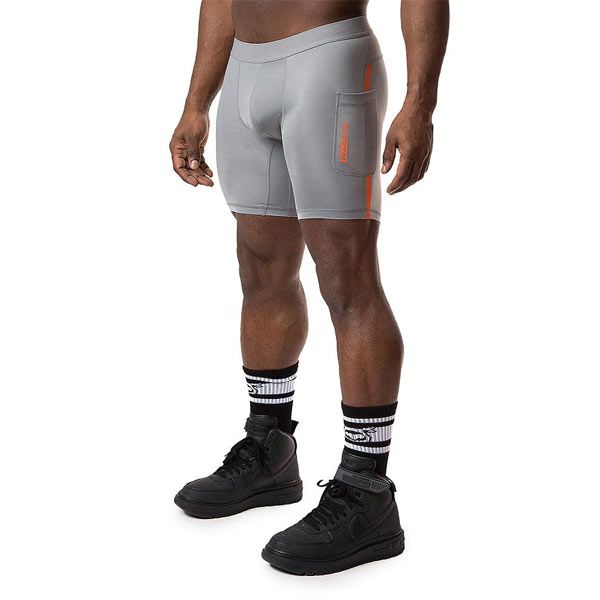 Nasty Pig JOLT Compression Short | Monument Grey