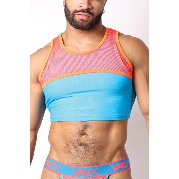 Cell Block 13 VAUX SUPERNOVA Crop Top | Orange