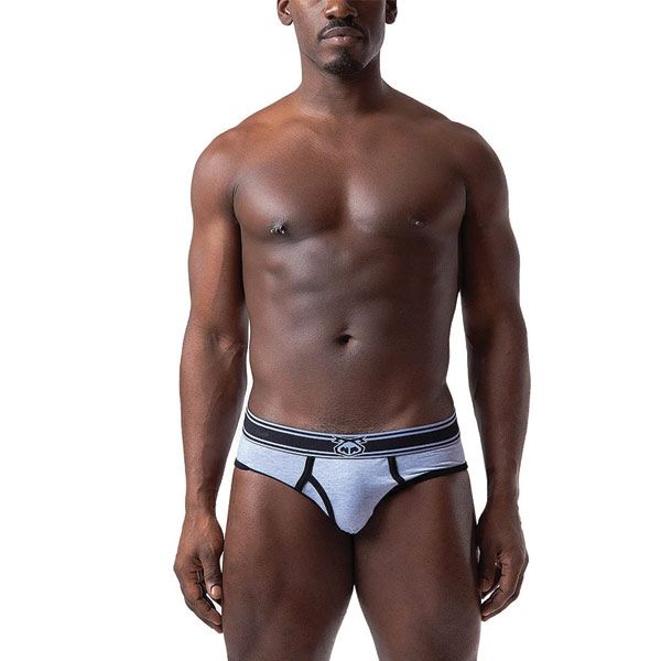 Nasty Pig LAUNCH Y-Front Brief  | Light Heather Blue