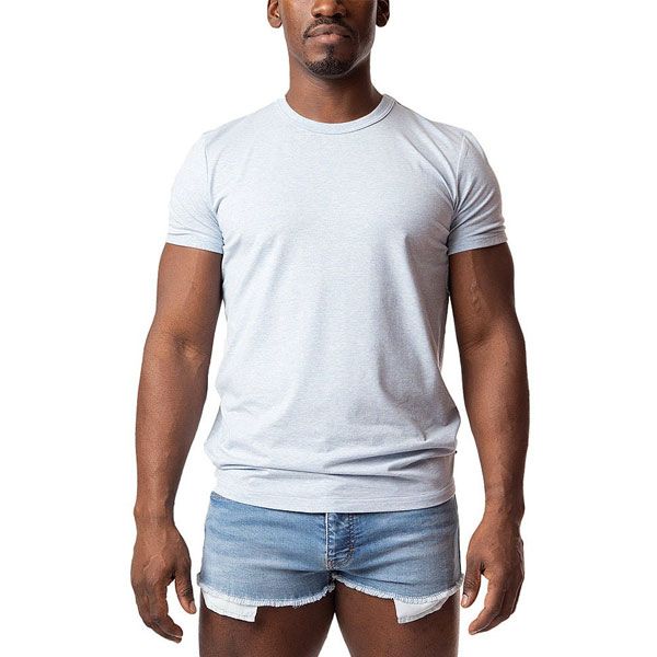 Nasty Pig NP Tee | Light Heather Blue