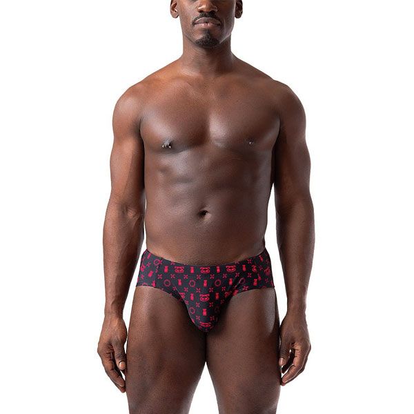 Nasty Pig ASSPIRATION Swim Bikini | Black/Red