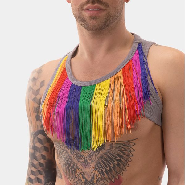 Barcode Berlin LIAP Harness | Grey/Rainbow